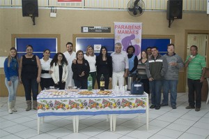 mesa de coffee break para as mamães