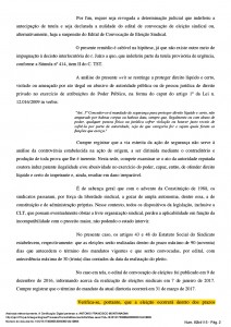 Indeferimento da liminar em Campinas, segunda página